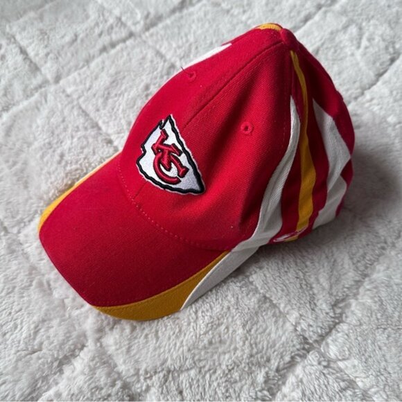 NFL X Reebok | Kansas City Chiefs Hat NFL Football | Size Youth - Picture 1 of 9